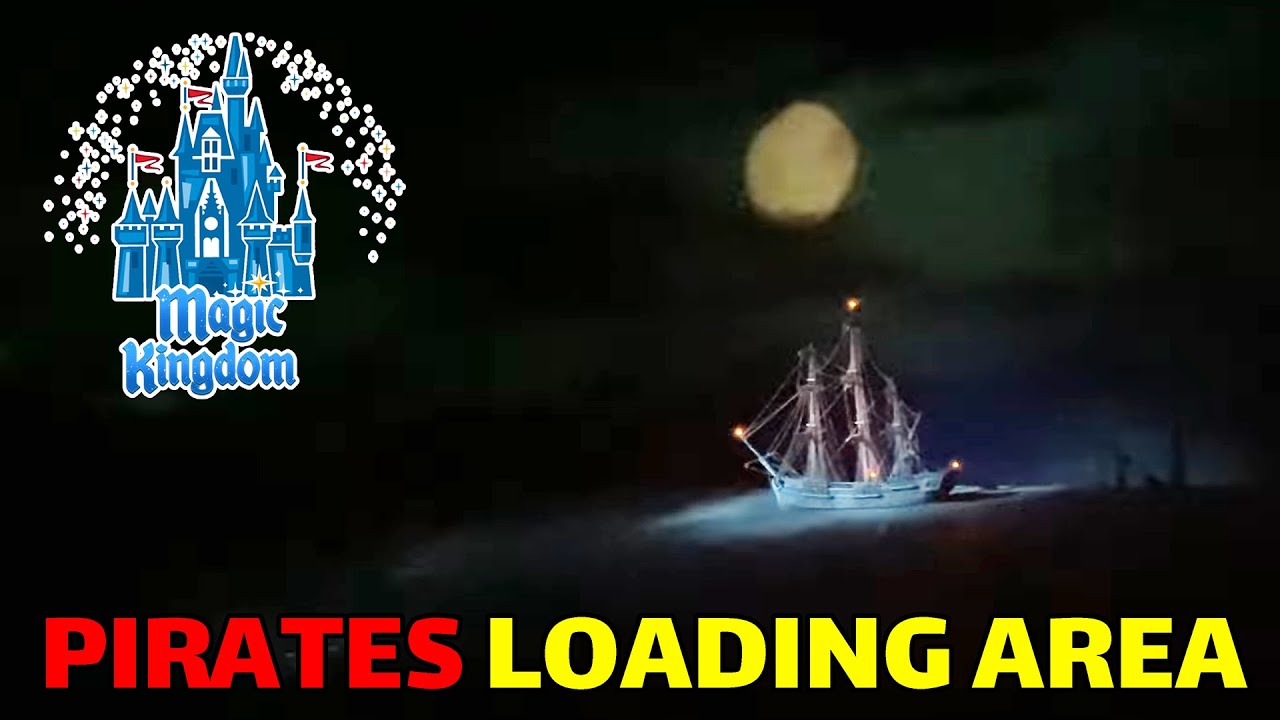 20 Minutes of WDW's Pirates of the Caribbean Loading Area ((SereneLP)