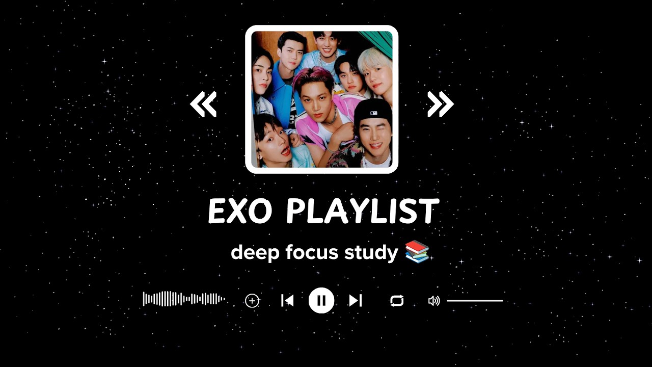 25 MINUTE exo late night study playlist with countdown timer || study with exo ☕️