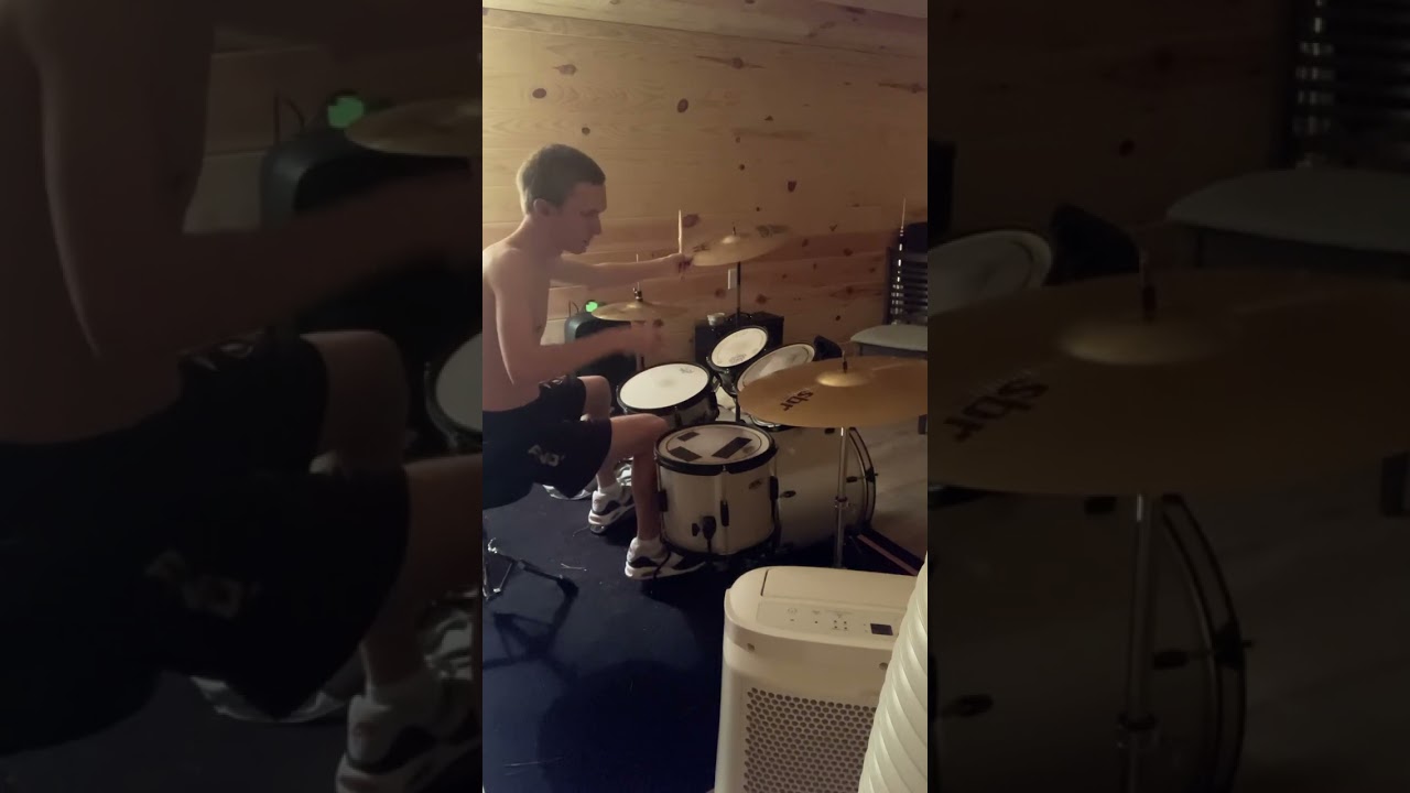 vs self - leave everything drum cover