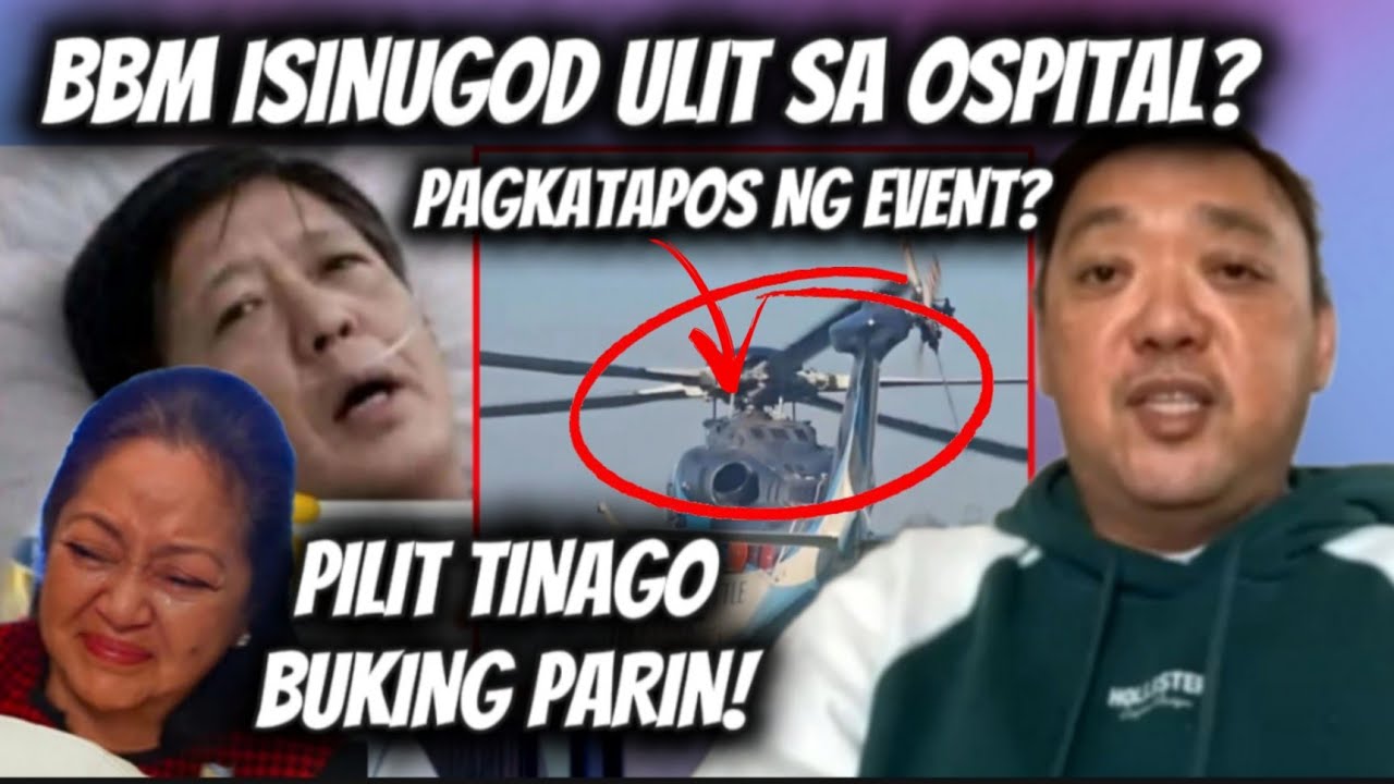 BBM BALIK OSPITAL MALALA NA ANG KARAMDAMAN!