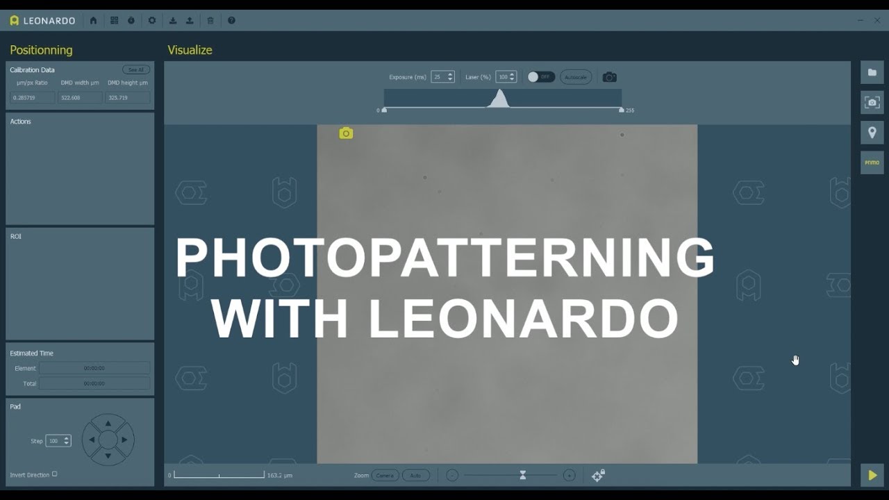 Tutorial Video: PRIMO micropatterning with Leonardo software