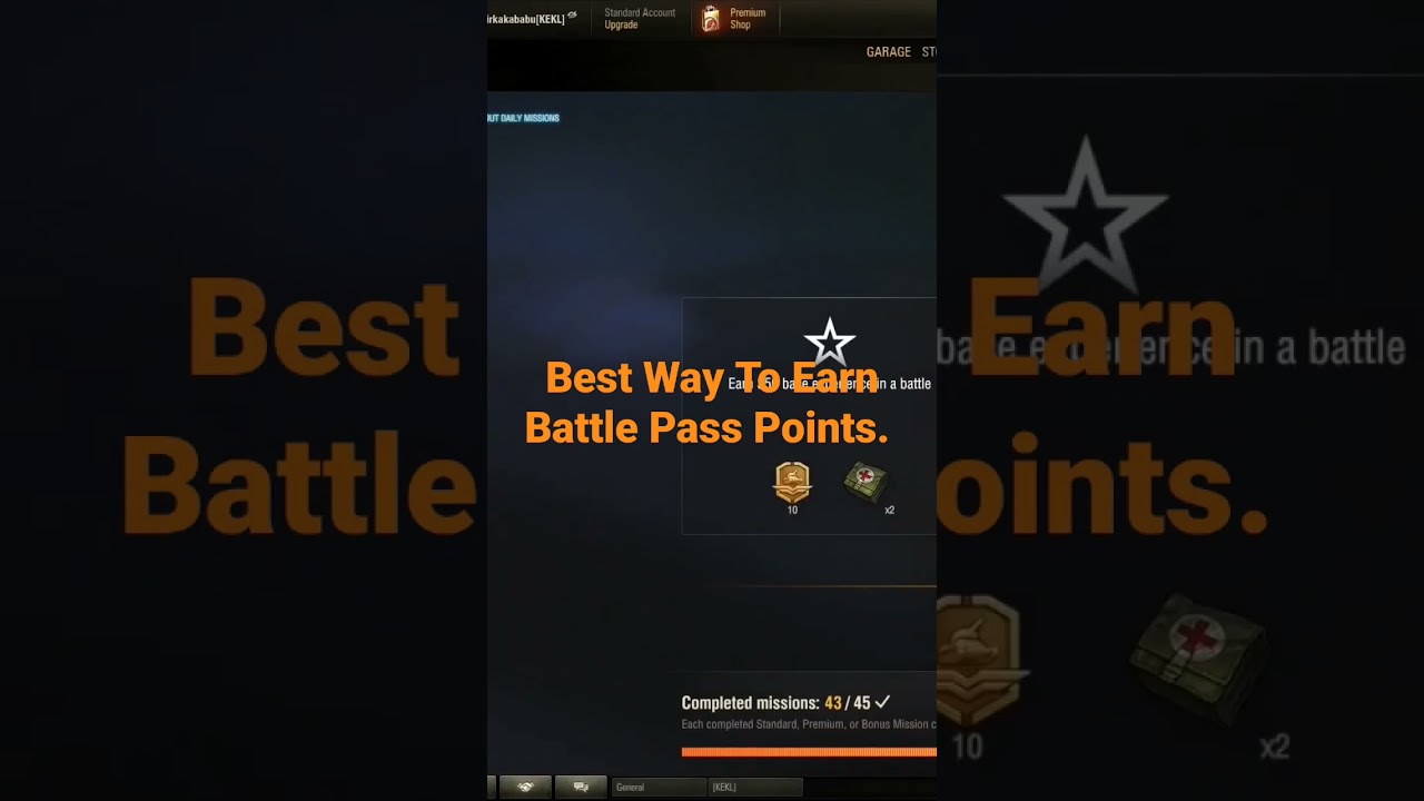 How to complete Battle Pass Quickly || World Of Tanks | Terminator 2: Judgment Day Battle Pass