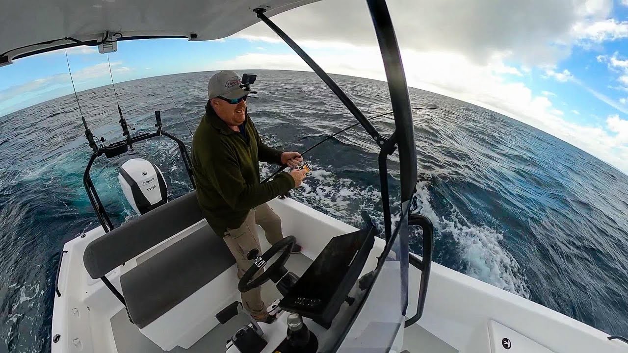 Fusion Power Boats Australia Fusion 19ft Boat Review & Fishing Platypus Bay, Fraser Island - Ep 105