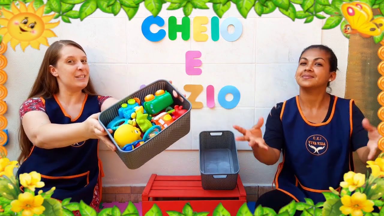 C.E.I VIVAVIDA - Educa&ccedil;&atilde;o Infantil: Cheio e vazio