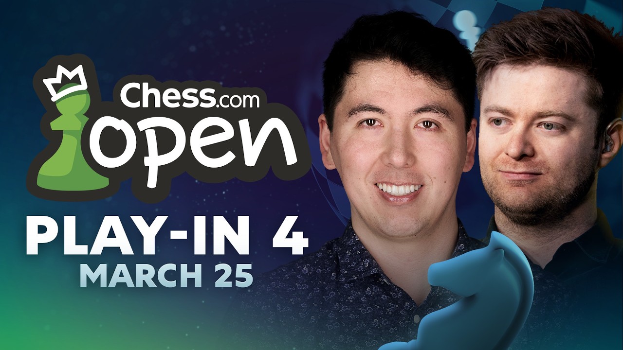 Chess.com Open 2026: Will 4th Time Be The Charm For Wesley? Who Will Make Final 2 Spots? Play-In 4