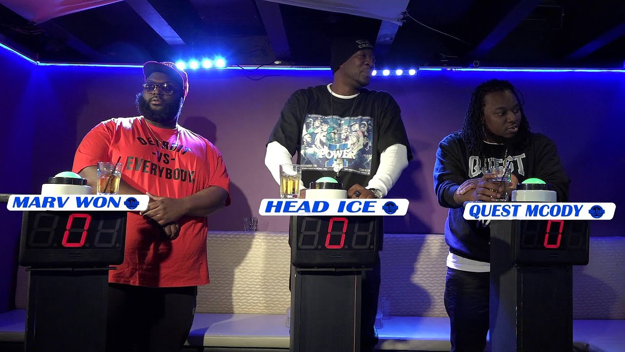 THE BAR EXAM GAME SHOW W/ MARVWON, HEAD ICE & QUEST MCODY - SEASON 4 EPISODE 6