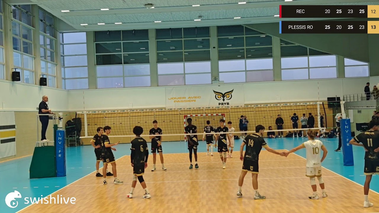 Live powered by Swish Live app
REC  VS PLESSIS RO