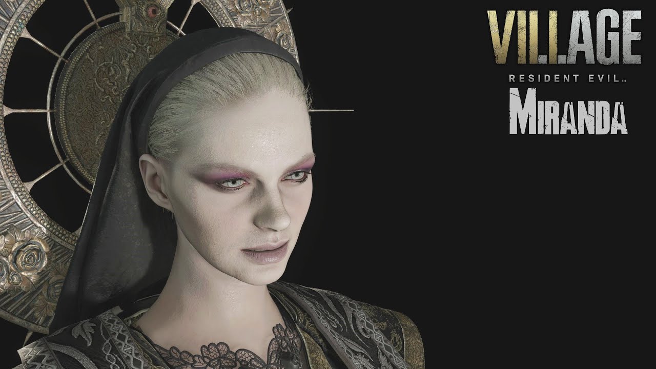 Miranda Facial Animations in Model Viewer - Resident Evil 8 Mod