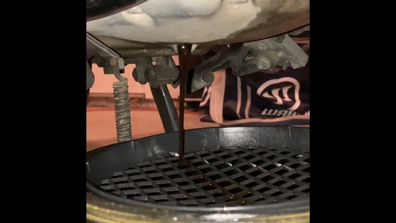 #w650 #w800 Winterization 8 - Oil change