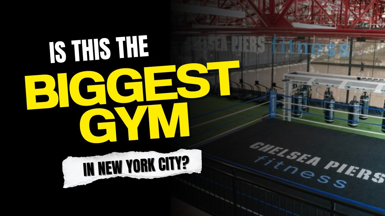 Inside Chelsea Piers: The biggest gym in New York?