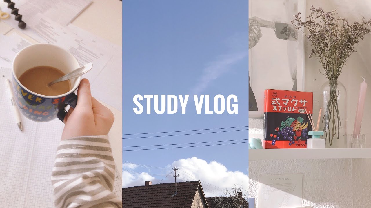 study vlog: preparing for finals, lots of studying // english literature student edition 📚✨