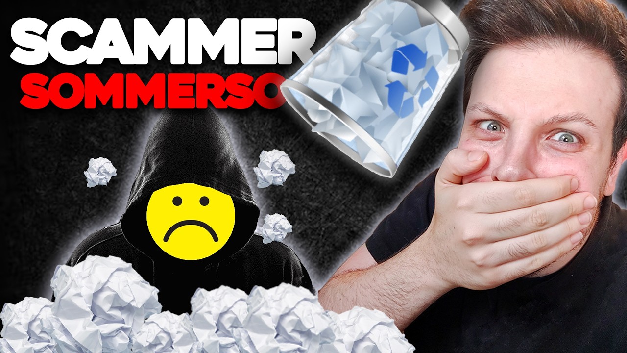 Punisco uno scammer riempiendolo di spazzatura.