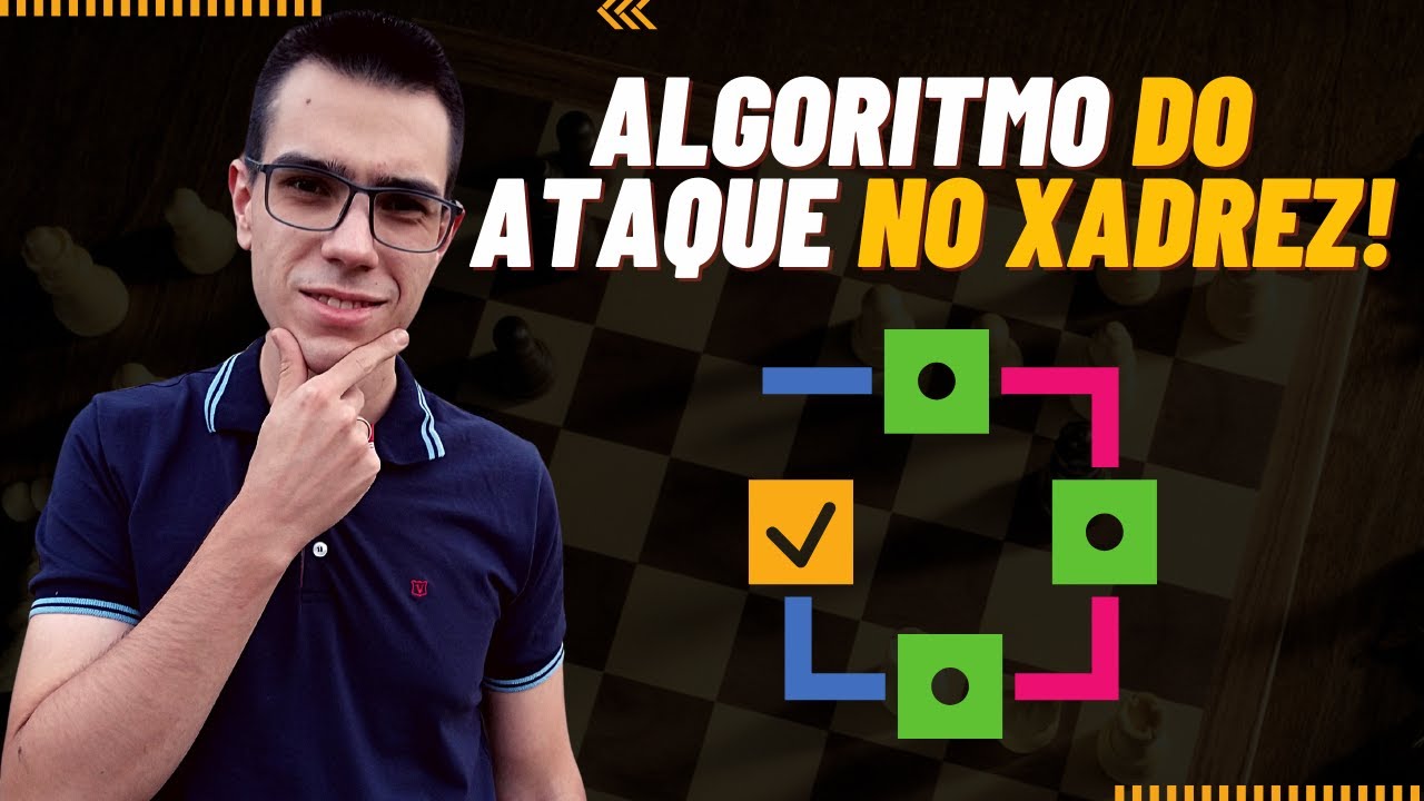O ALGORITMO do ATAQUE no Xadrez!