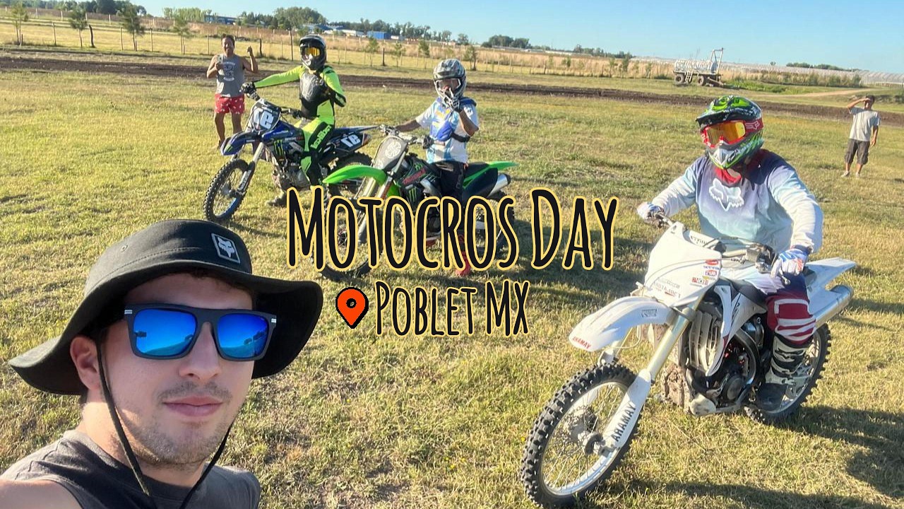 Practicando largadas en MX Poblet | Caída entrenando motocross