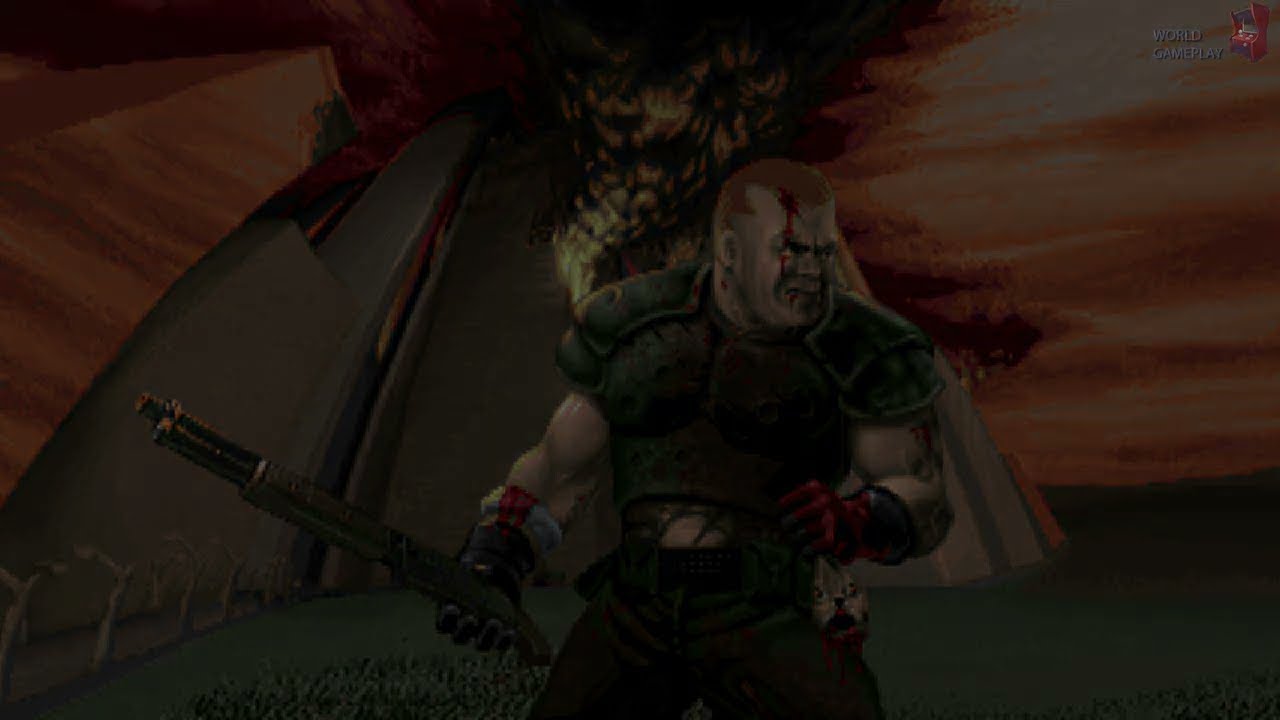 DOOM  Project Brutality  - Thy Flesh Consumed -  E4M8: Unto the Cruel (Spiderdemon is the boss)