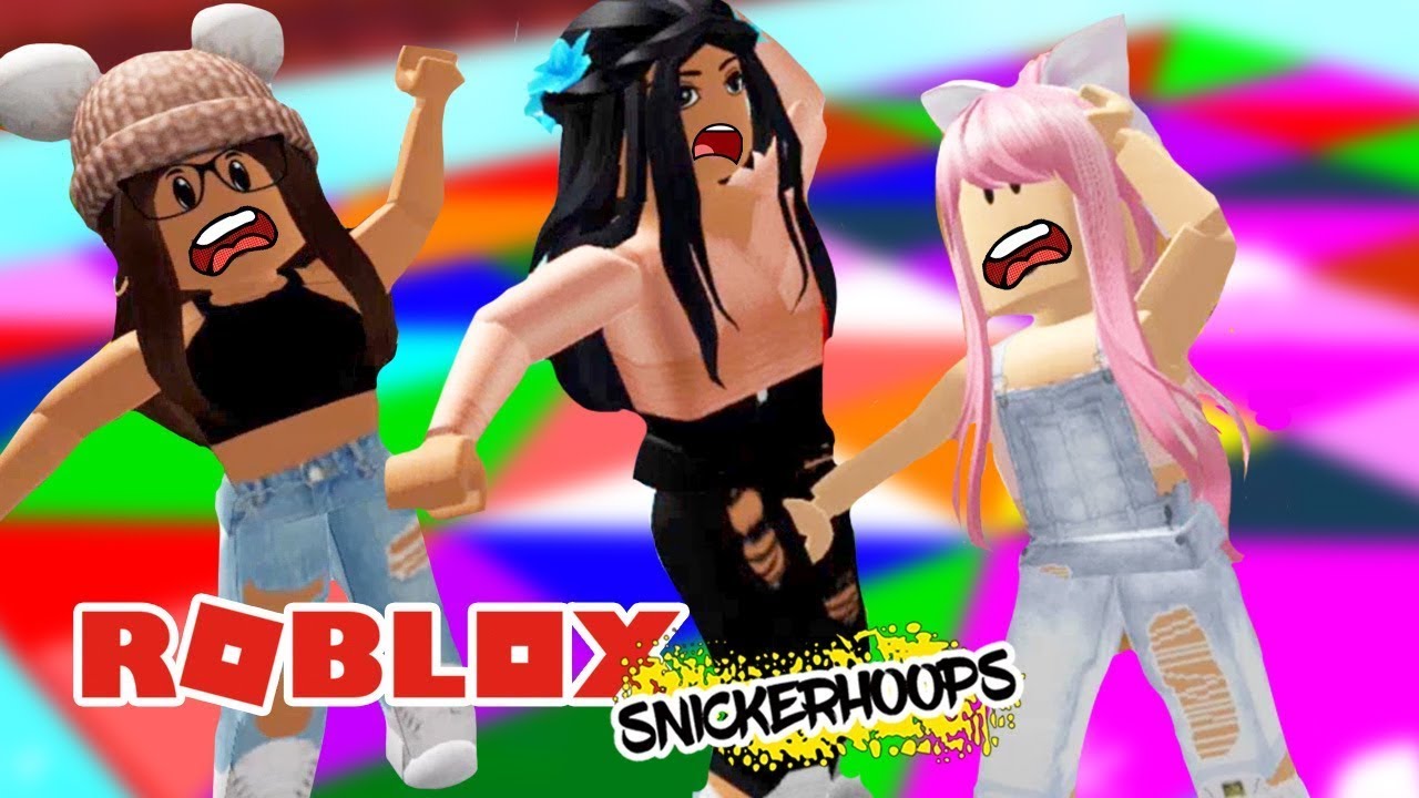 Roblox COLOR BLOCK Don't CHOOSE THE WRONG COLOR | Roblox Games to Play | Snicker Hoops