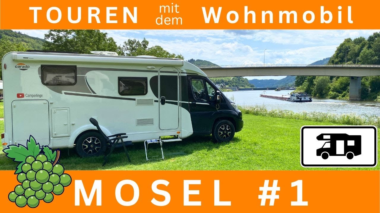 🍷 MOSEL TOUR #1 - Briedern, Neef mit dem Wohnmobil