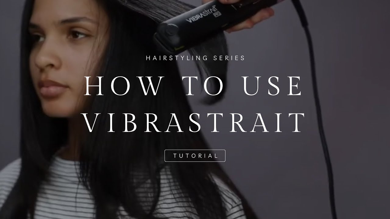 VIBRASTRAIT PRO 1" FLAT IRON TUTORIAL FOR ALL HAIR TYPES | Matt Beck