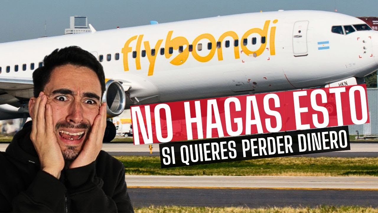 Flybondi TIPS ✔ mi experiencia con el CHECK-IN y EQUIPAJE | Renzo Ruiz
