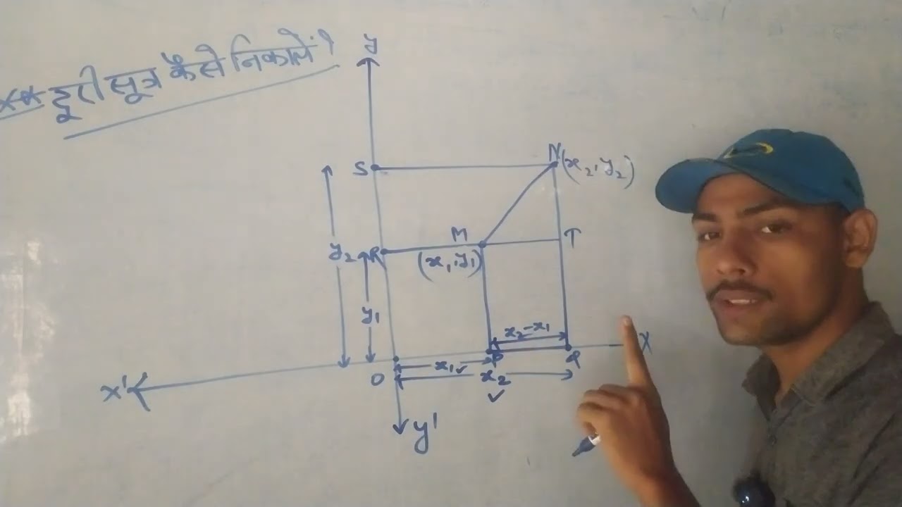 Distance formula kaise nikale