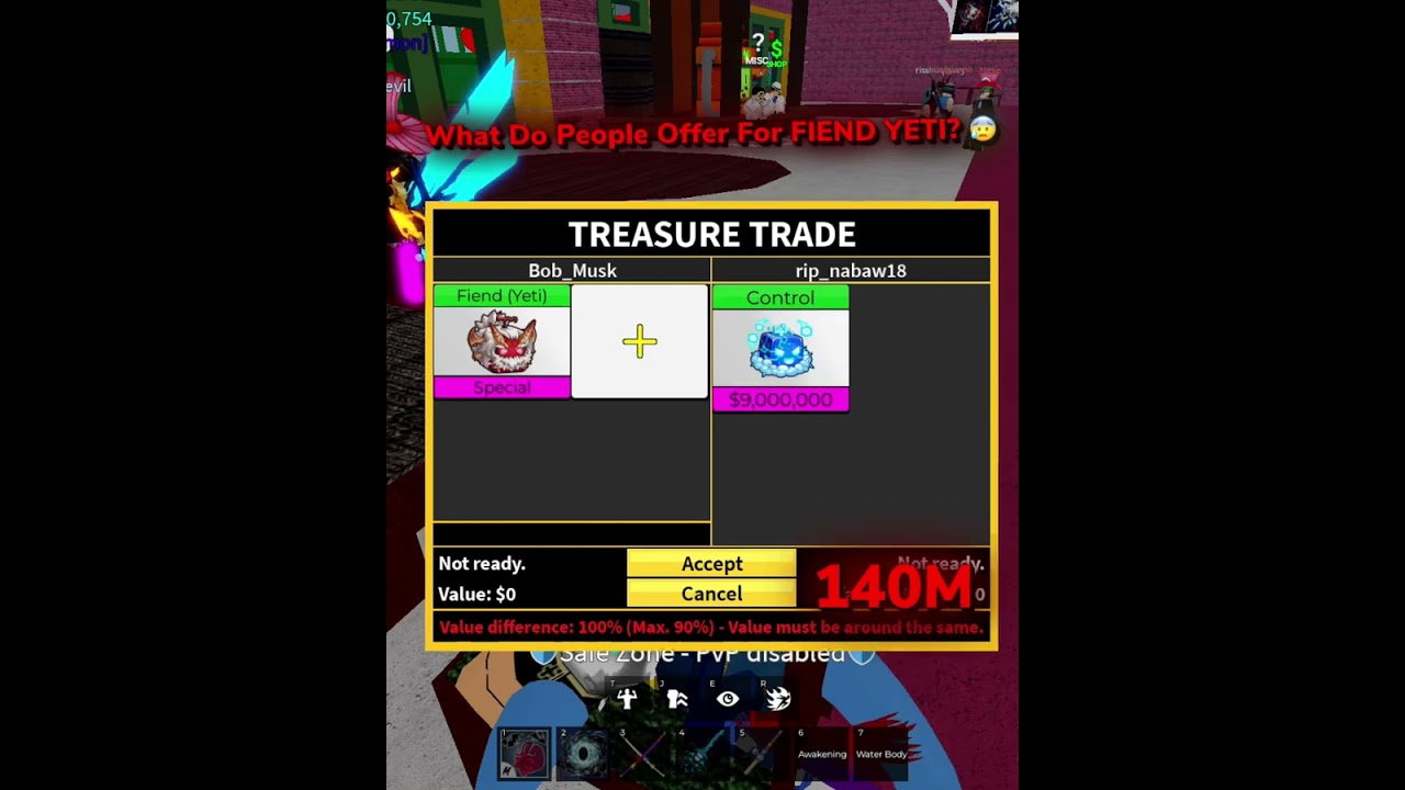 Trading NEW FIEND Yeti! 😋 What Do People Offer?! 😨 | W or L? #bloxfruits