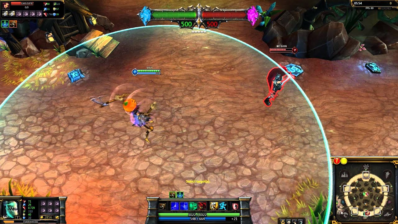 Full - Pumpkinhead Fiddlesticks League of Legends Skin Spotlight