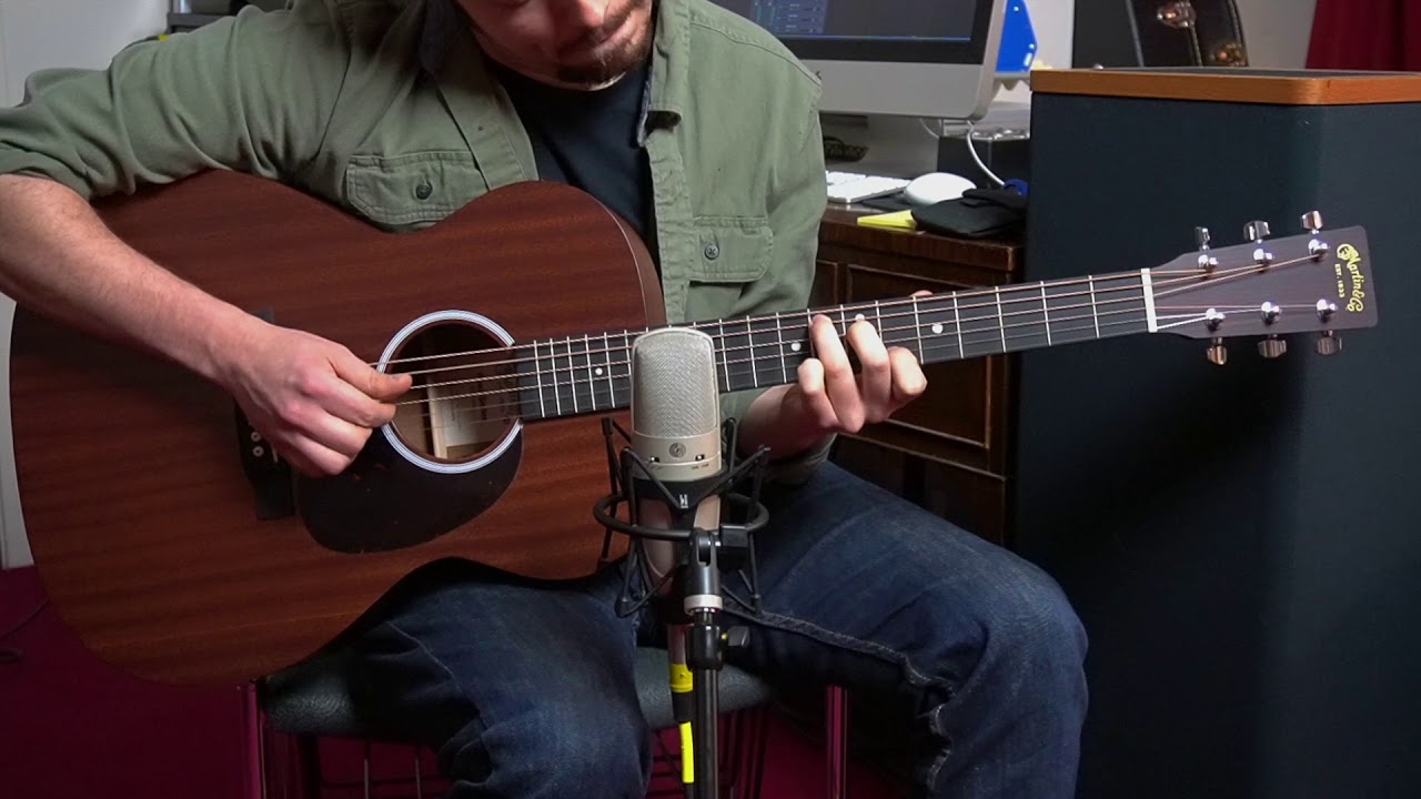 Martin 000-10E Road Series  Demo & Sound Test