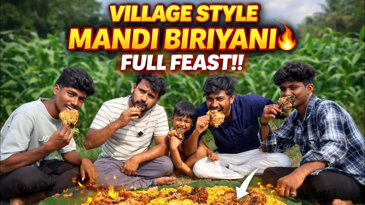Village Style Chicken Mandi Biryani | Traditional Arabian Recipe