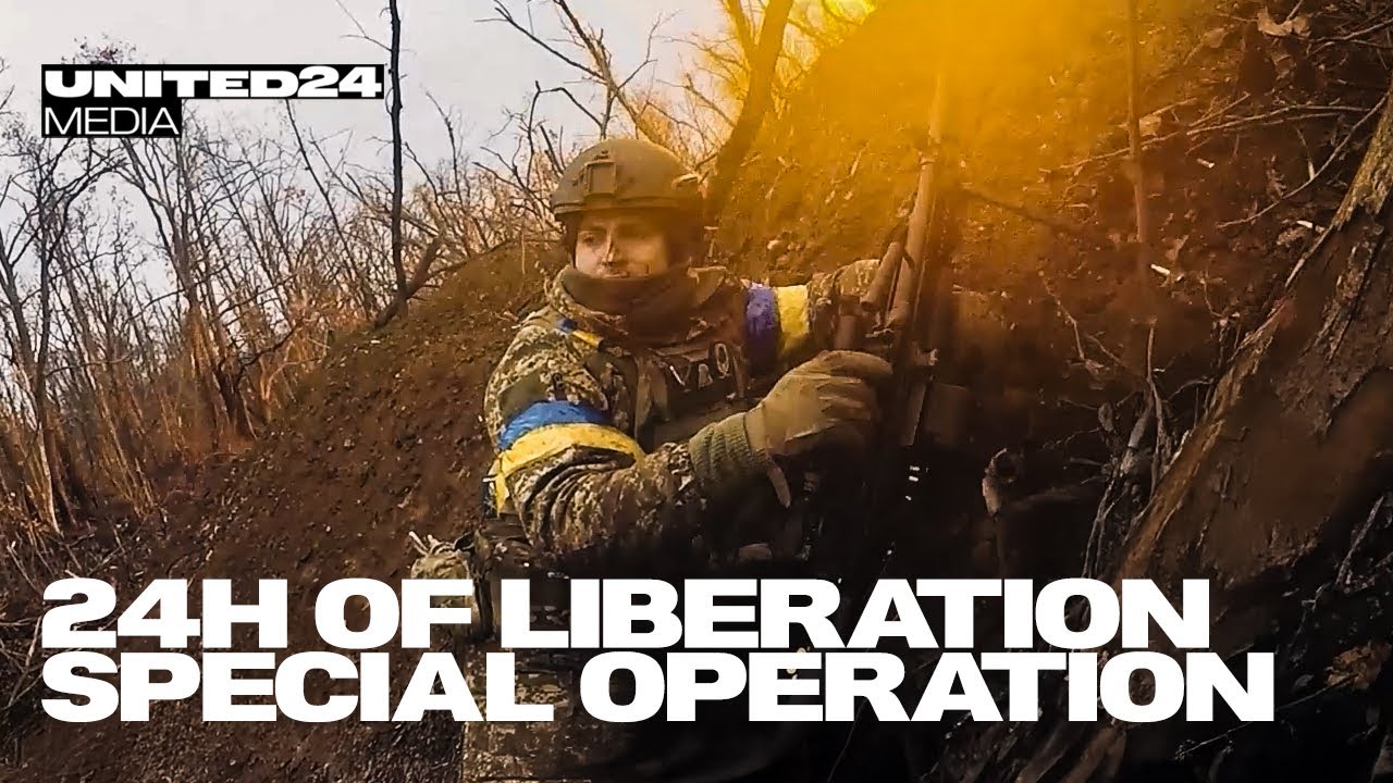 24 hr of Liberation Operation by @Хартія - 13 Бригада Національної гвардії України. The Battlefield Through the Fighters' Eyes