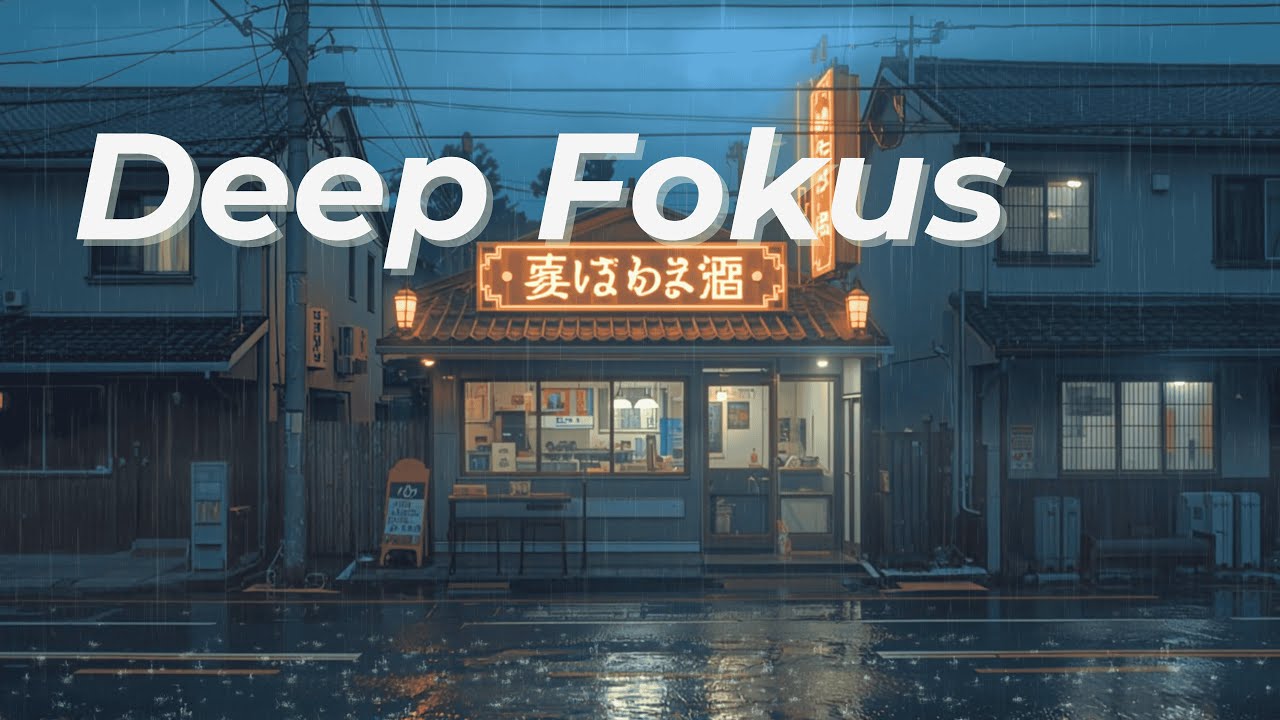 Late Night Lofi 🚗 Rainy 90’s Beats for Focus & Work