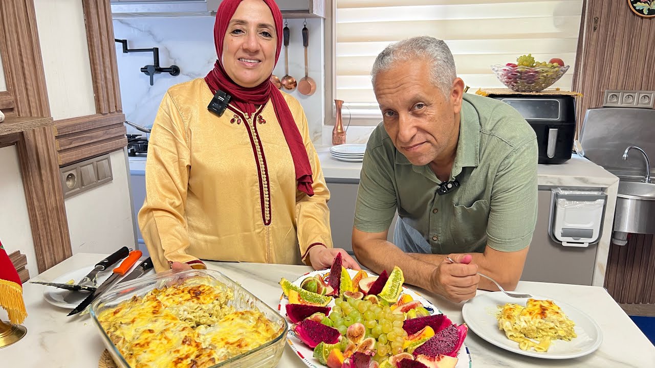 كتلفو آش تحضرو للغداء هادا چراتان بلي موجود عندكم ساهل بطريقتي مع تقديم مميز للفواكه من عند الشاف