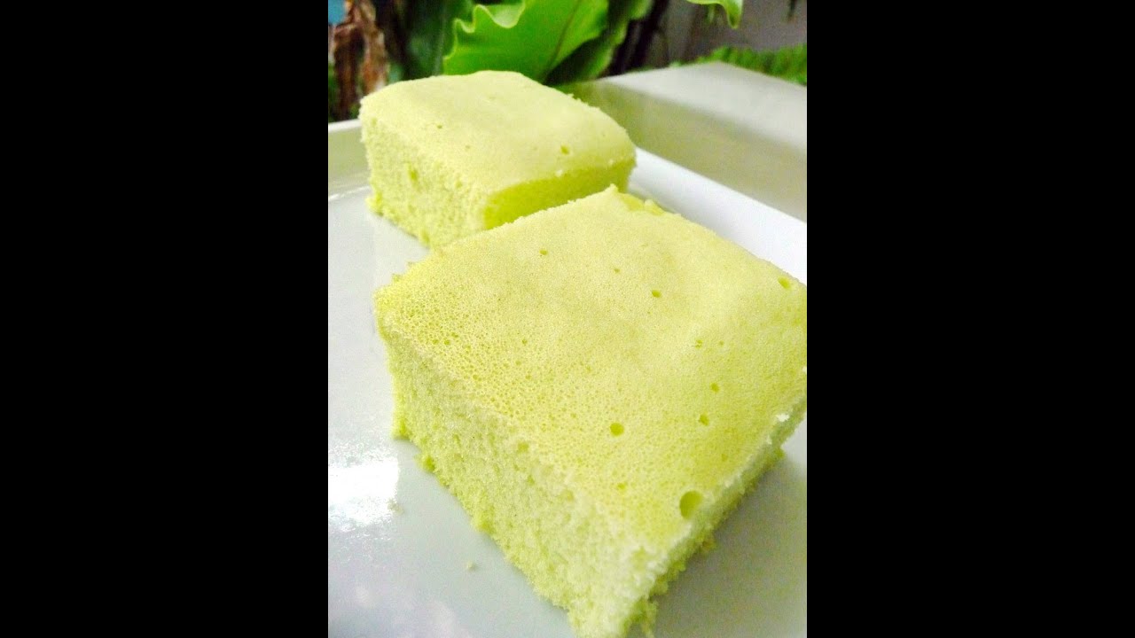ขนมสาลี่ สูตรนุ่ม ฟูเบา Kanohm Sa Lee)Thai Steamed egg cake