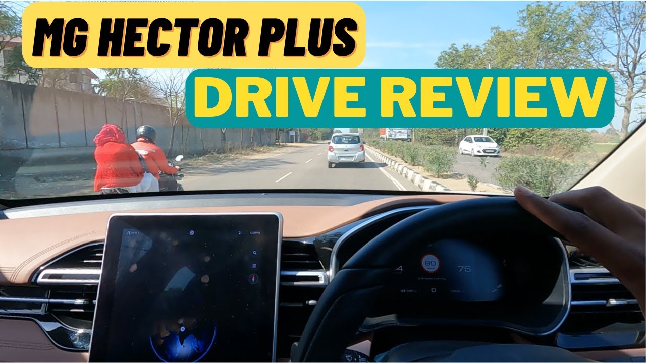 2023 MG Hector Plus Drive Review | Facelift Hector | English Review | Auto Quest