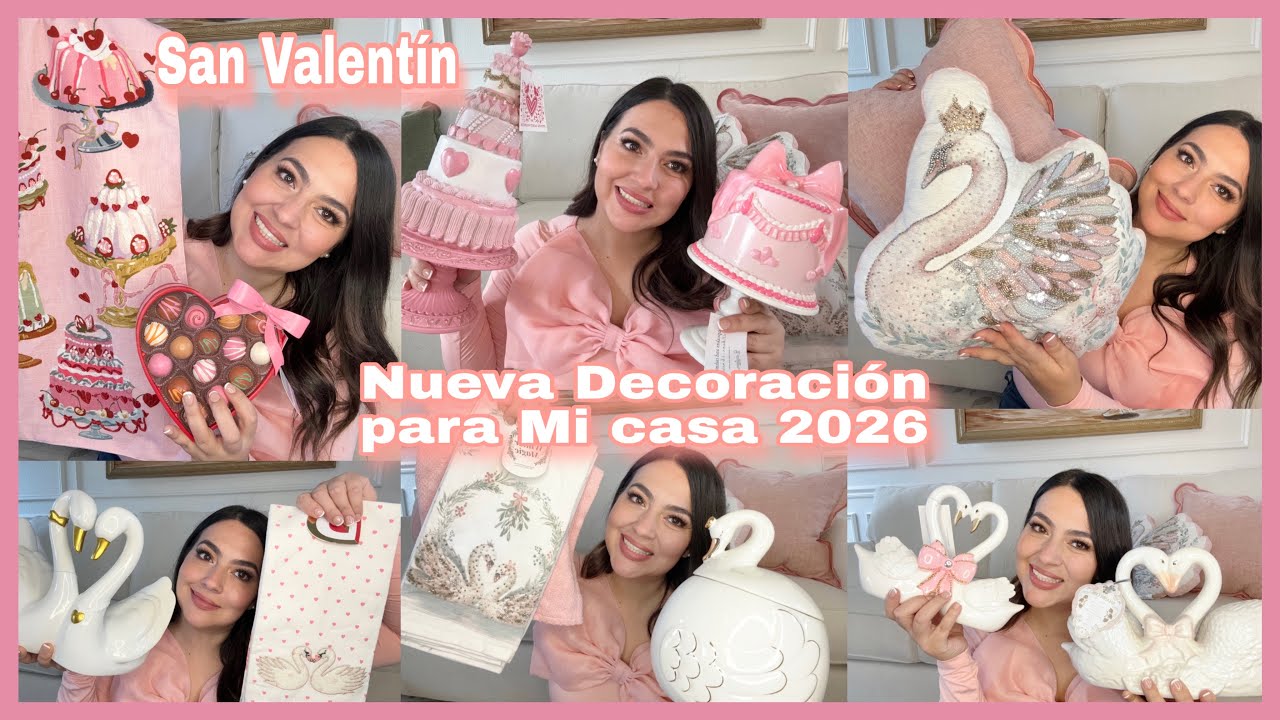 Nueva Decoraci&oacute;n 🦢🌸 San Valent&iacute;n 2026 