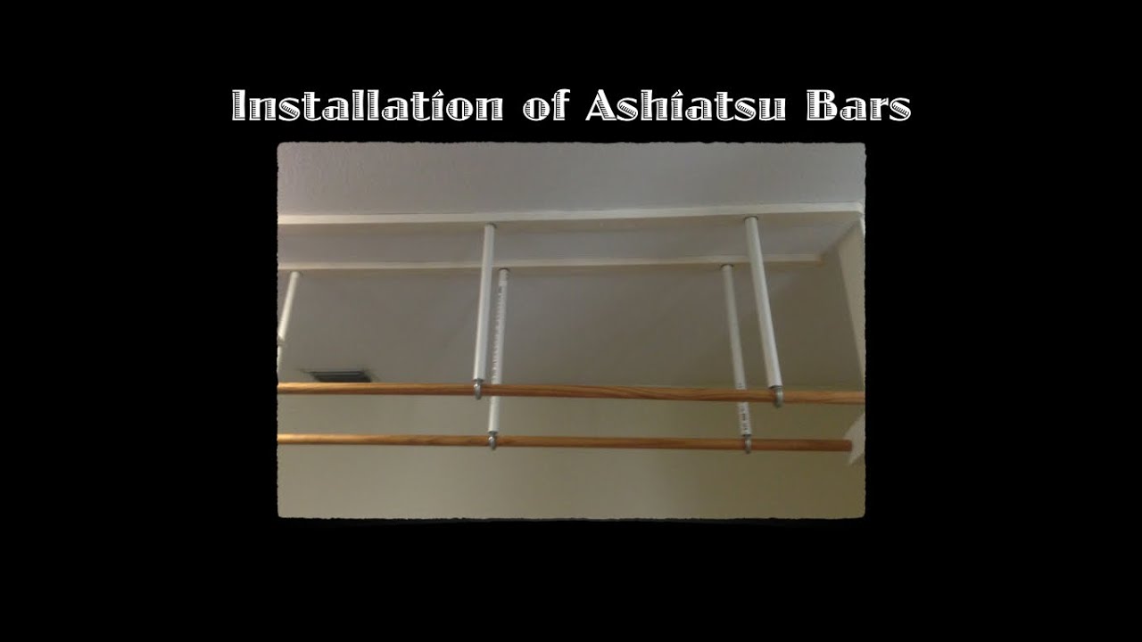 Installing Ashiatsu Bars for Ashiatsu Massage