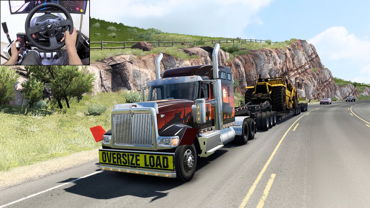 International 9900i - American Truck Simulator | Thrustmaster T300RS