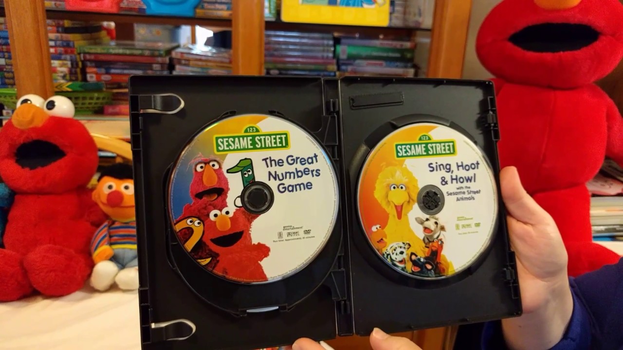 Kiana's SESAME STREET DVD Collection!