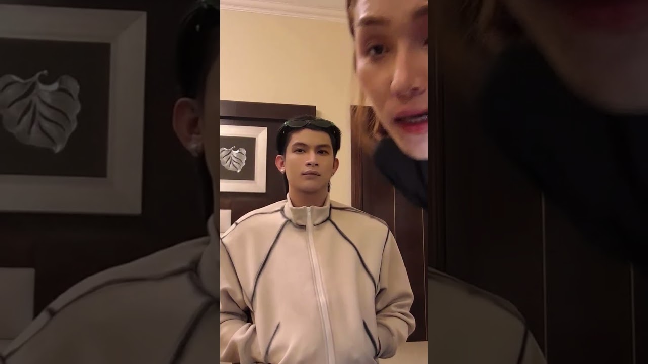 พี่มะเดี่ยว แต่งหน้าก้องวายุเตรียมเล่นคอนเสิร์ตที่ บทเรนห์