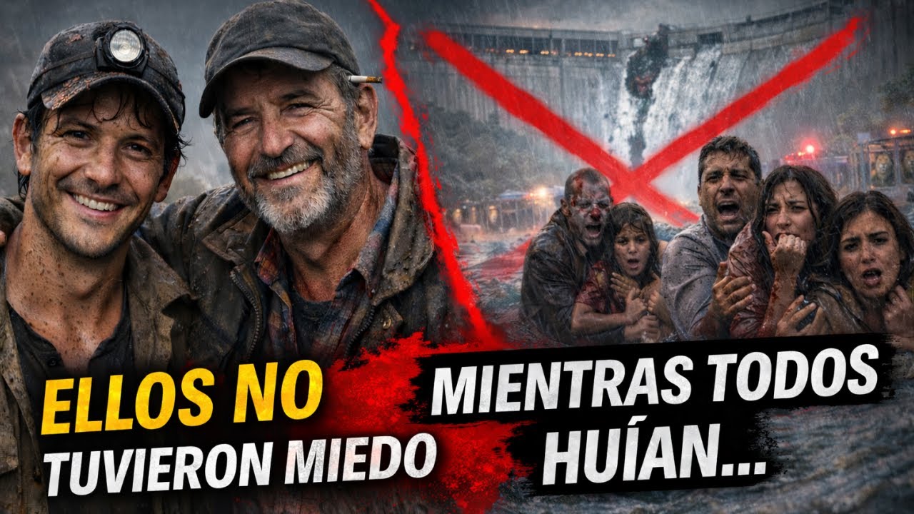 Tono e Pepe no tuvieron miedo mientras todos huían