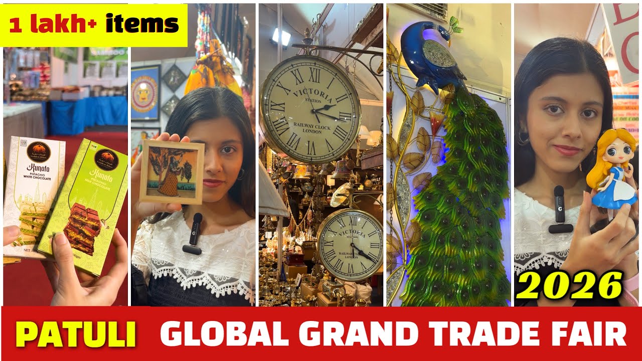 Kolkata’s Biggest International Fair😍| Global Grand Trade Fair 2026 Patuli Tour