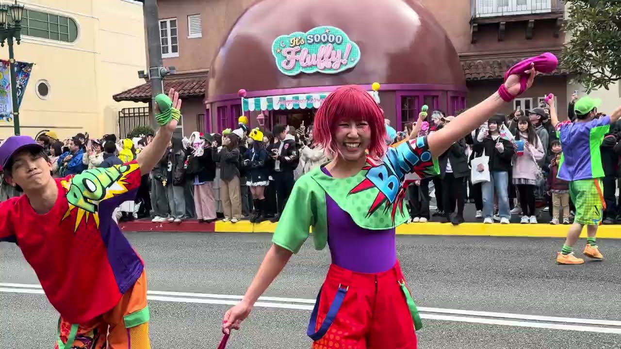 USJ 4K NO LIMIT! パレード ～Discover U!!! バージョン～ポケモンフロート前　2026/03/04
