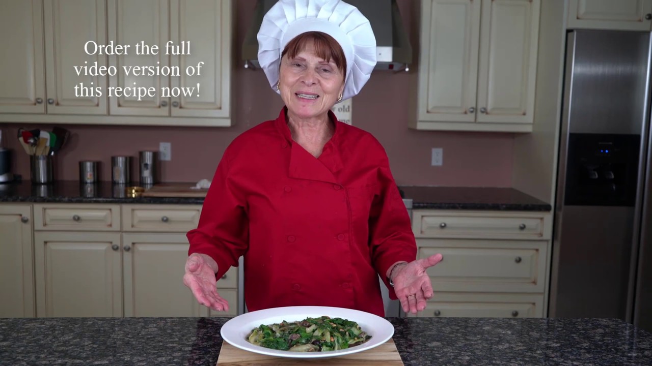 Sneak Peek: Saut&eacute;ed Escarole (Scarola Saltata)!