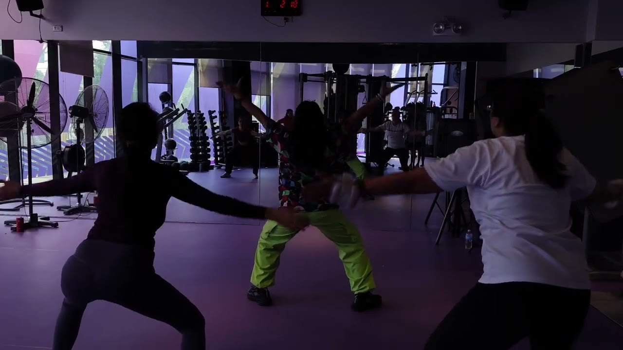 COOL DOWN DANCE FITNESS LICENSE PX GINA MARIKINA COVER CLASS ANYTIME FITNESS 