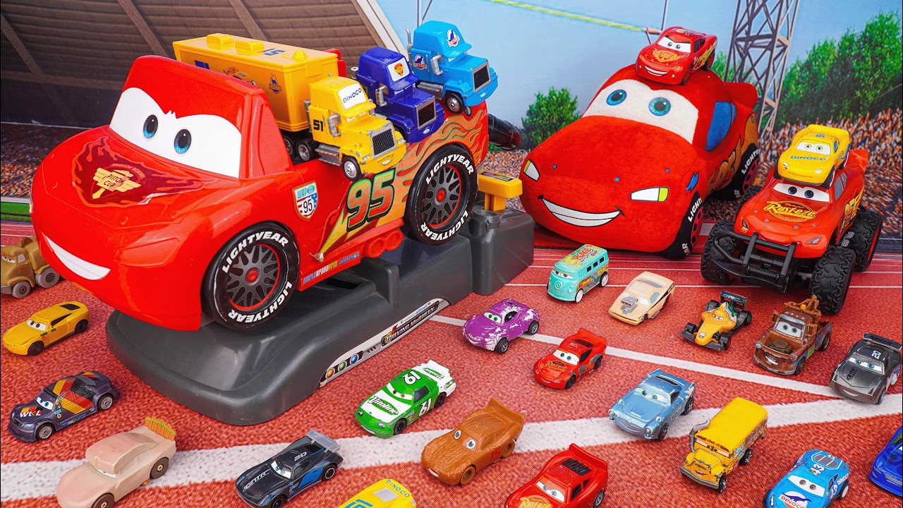 Disney Cars Toys Review | Lightning McQueen, Tow Mater, Tormentor, Sally, Doc Hudson, Fritter Miss