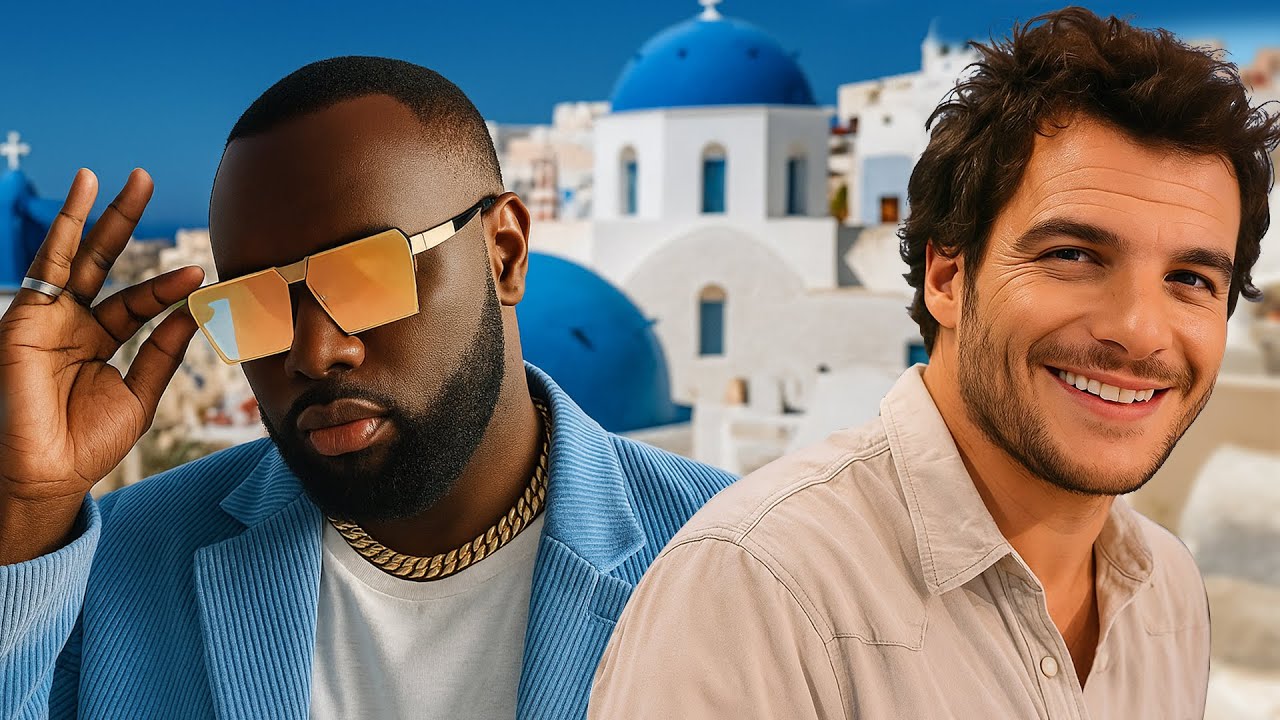 Gims - Angela ft Amir (Visualizer) [Fan Made]