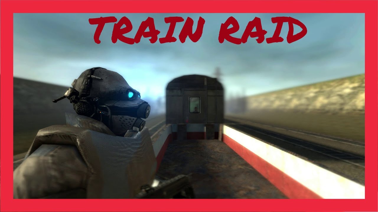 GMOD | Combine train raid