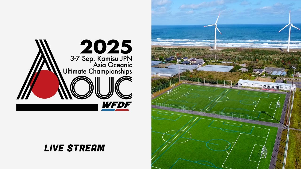 Chinese Taipei vs IKU! — Mixed — WFDF 2025 AOUC — Field 2