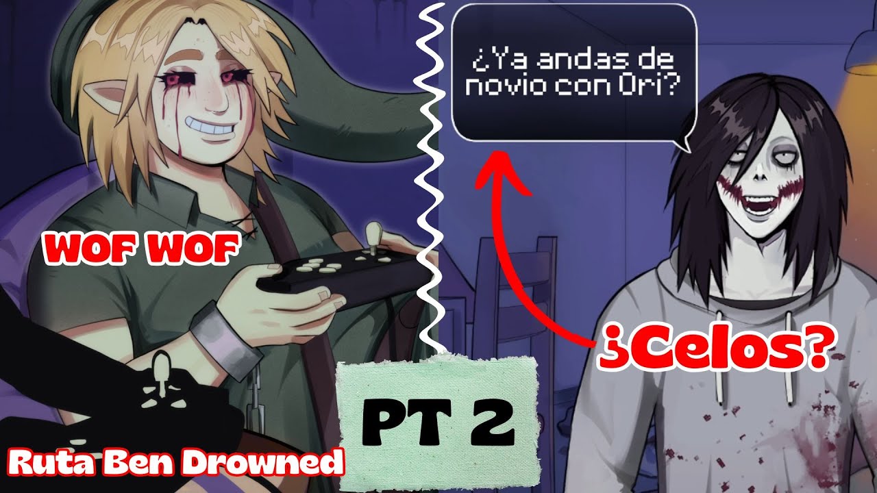 ¿JEFF THE KILLER CELOSO? 🤔 CreepyDates #2 / Ruta Ben Drowned - Gameplay completo en español