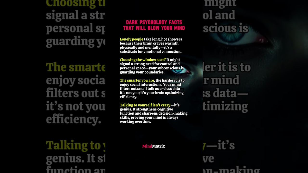 🧠 DARK PSYCHOLOGY FACTS That Will Blow Your Mind (Are You Exposed?)