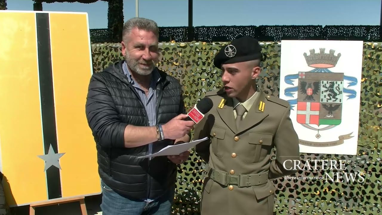 Capua, 19 marzo 2025, Giuramento 17esimo RAV Acqui terzo blocco, intervista a soldati